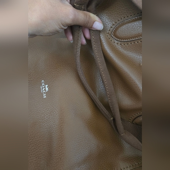 Coach Derby Brown Tote - Picture 9 of 10